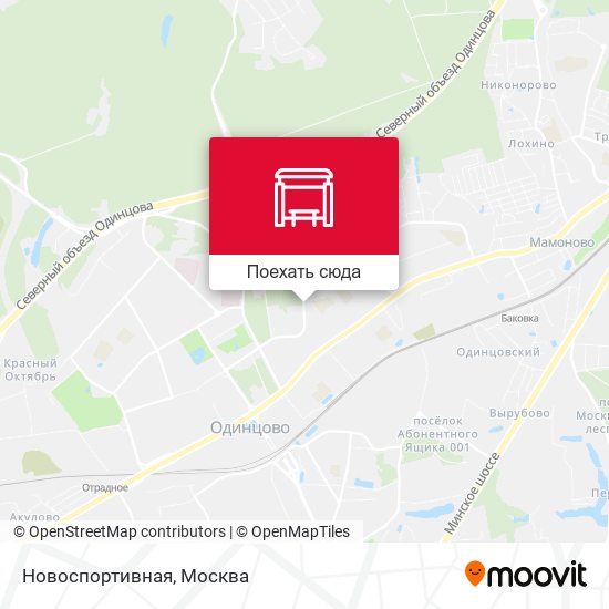 Карта Новоспортивная