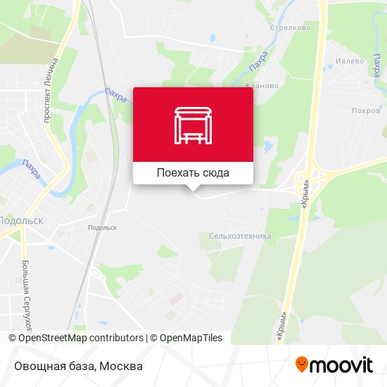Карта Овощная база