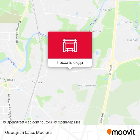 Карта Овощная база