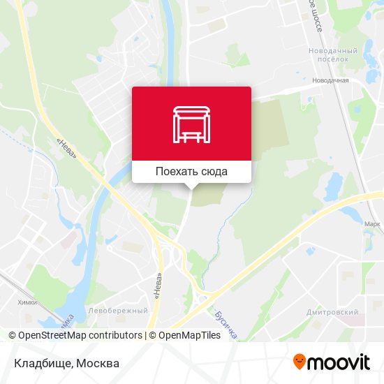 Карта Кладбище