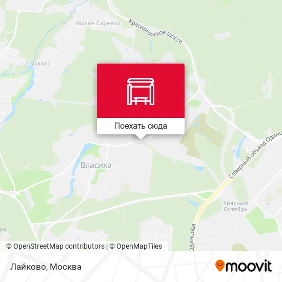 Карта Лайково