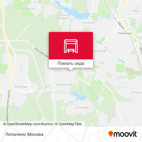 Карта Лопатино