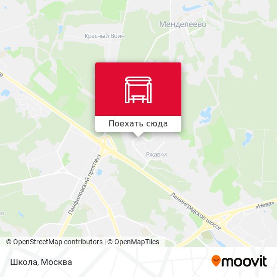 Карта Школа