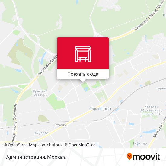 Карта Администрация