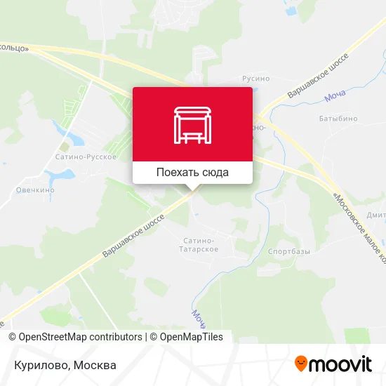 Карта Курилово