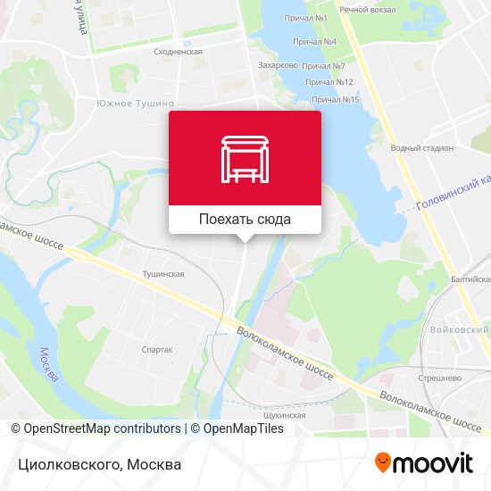 Карта Циолковского