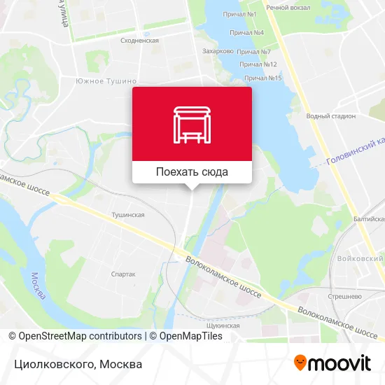 Карта Циолковского