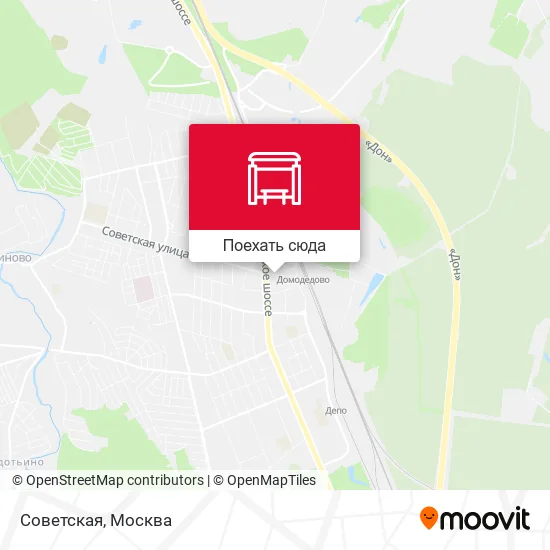 Карта Советская