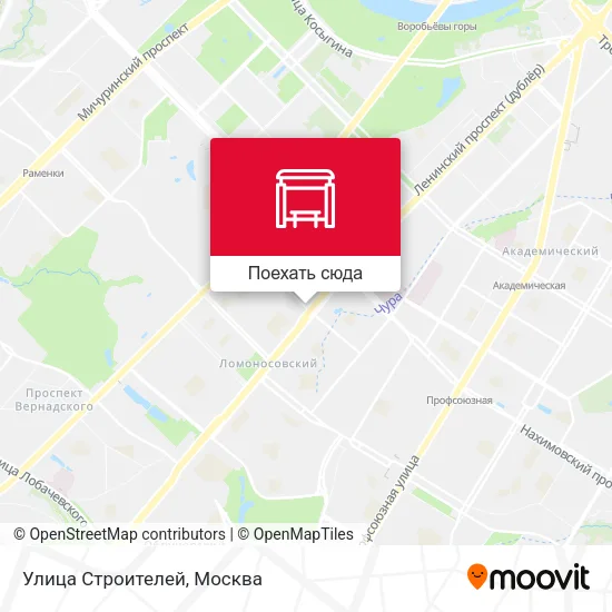 Карта Улица Строителей