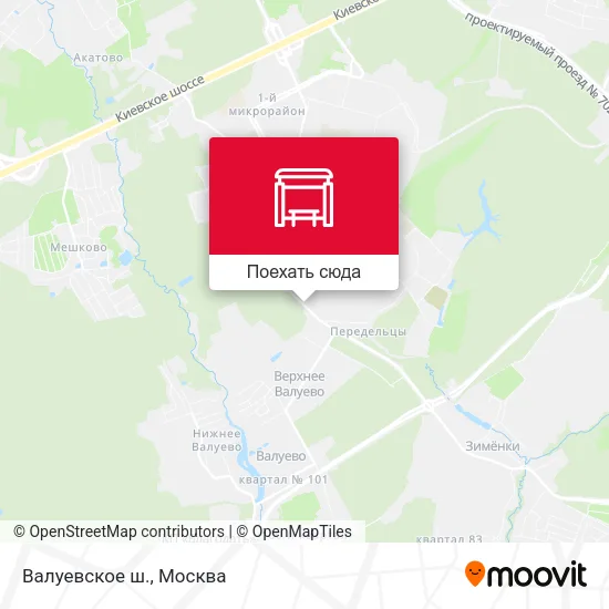 Карта Валуевское ш.