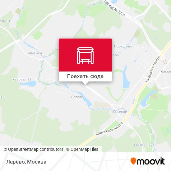 Карта Ларёво