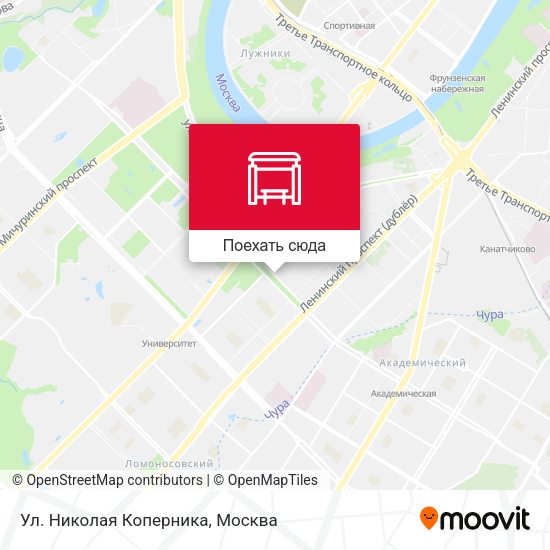 Карта Ул. Николая Коперника