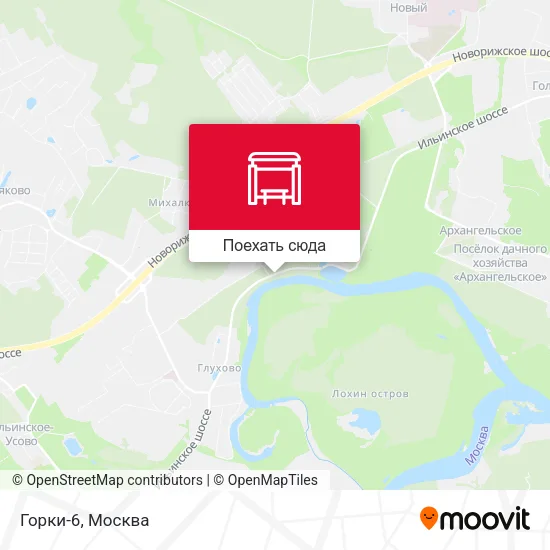 Карта Горки-6