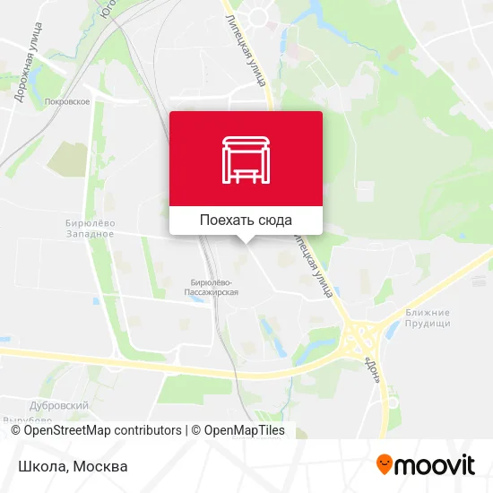 Карта Школа