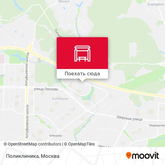 Карта Поликлиника