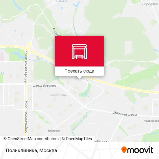 Карта Поликлиника