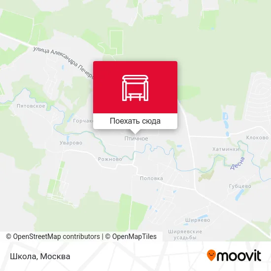 Карта Школа