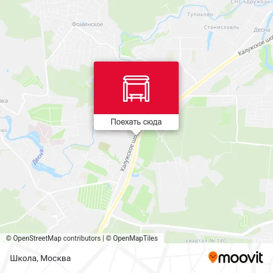 Карта Школа