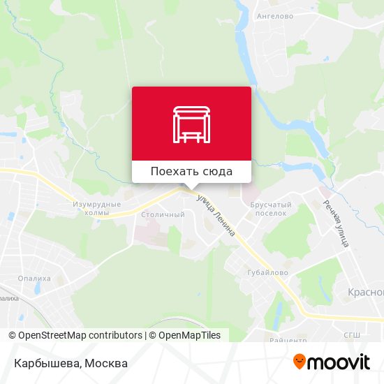 Карта Карбышева
