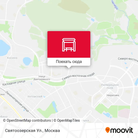 Карта Святоозерская Ул.