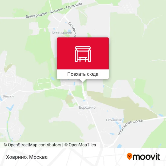 Карта Ховрино