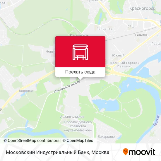Карта Московский Индустриальный Банк