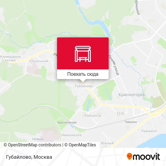 Карта Губайлово