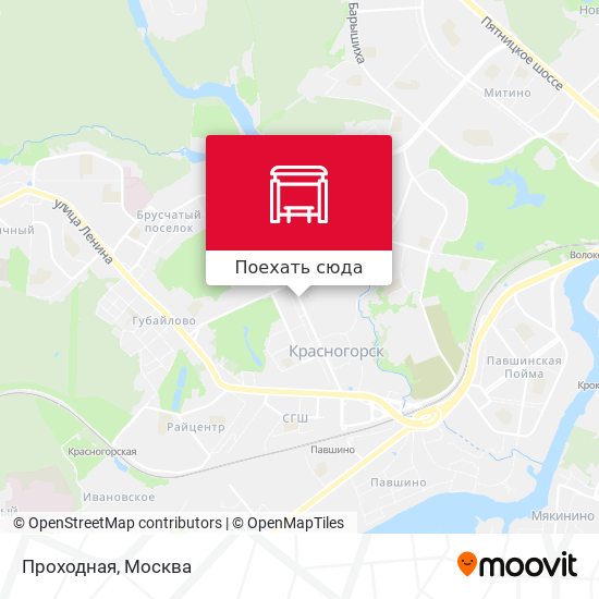 Карта Проходная