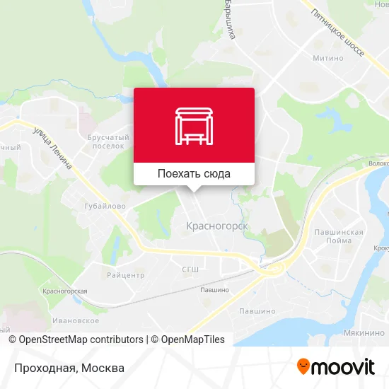 Карта Проходная