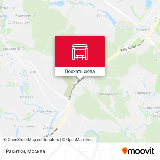 Карта Ракитки