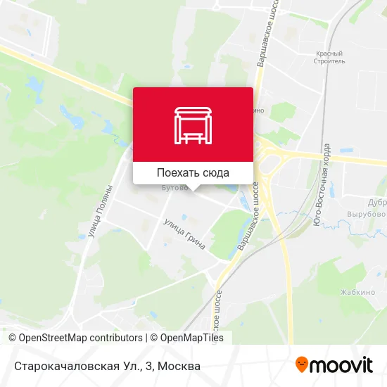 Карта Старокачаловская Ул., 3