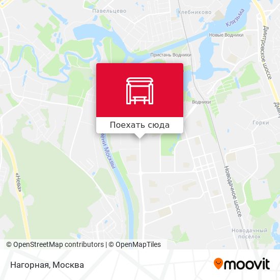 Карта Нагорная
