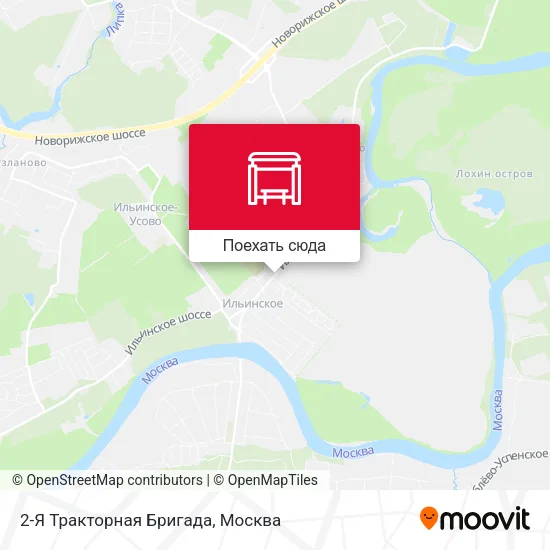 Карта 2-Я Тракторная Бригада