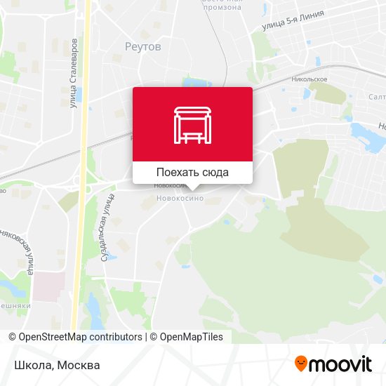 Карта Школа