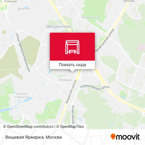 Карта Вещевая Ярмарка