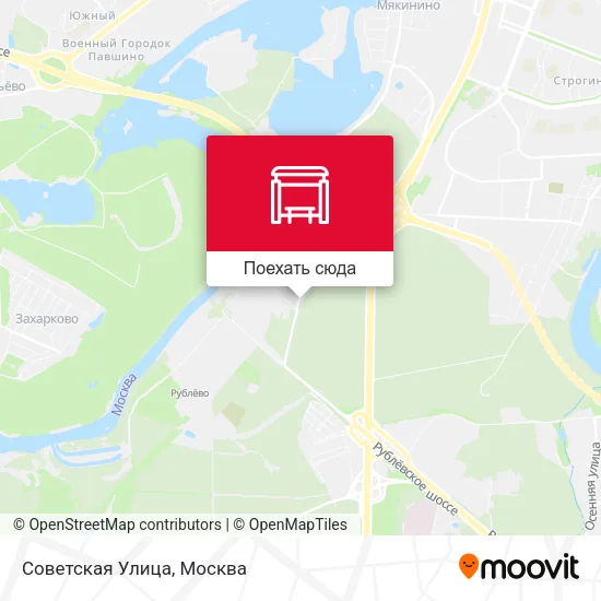Карта Советская Улица