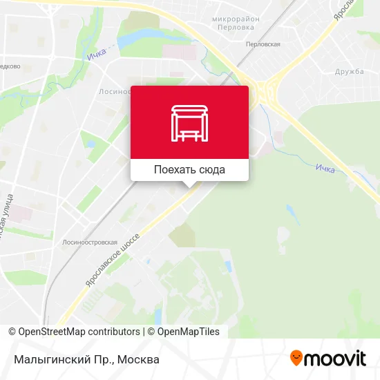 Карта Малыгинский Пр.