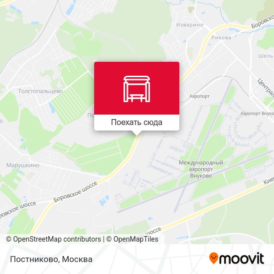 Карта Постниково