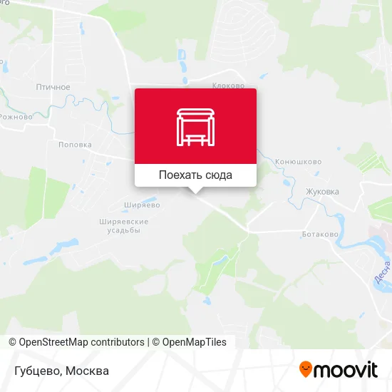 Карта Губцево