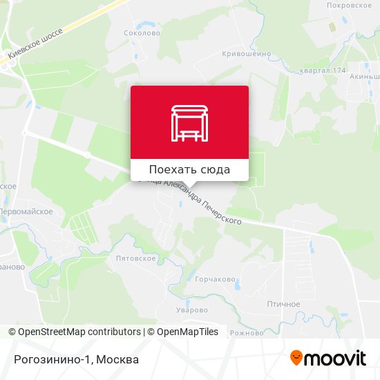 Карта Рогозинино-1