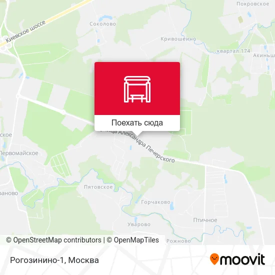 Карта Рогозинино-1