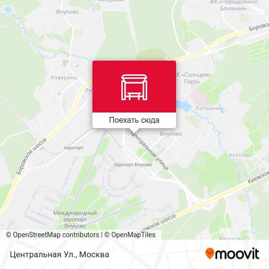 Карта Центральная Ул.