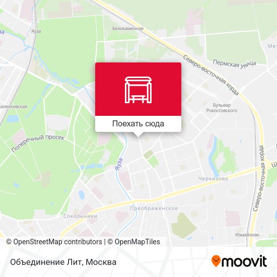 Карта Объединение Лит