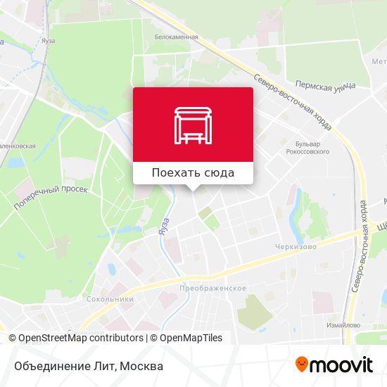 Карта Объединение Лит