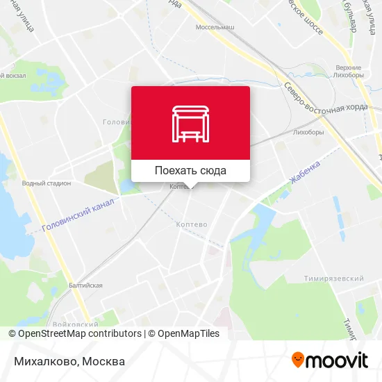 Карта Михалково