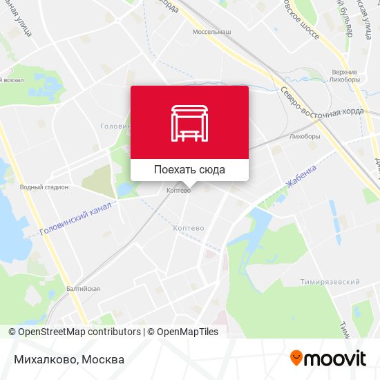 Карта Михалково