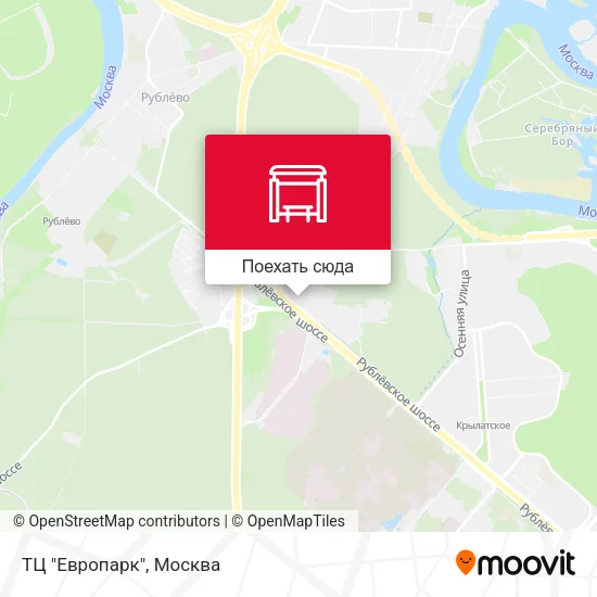 Карта ТЦ "Европарк"