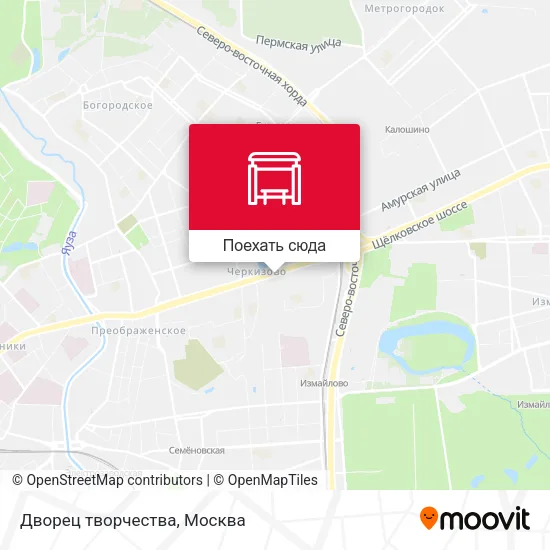 Карта Дворец творчества