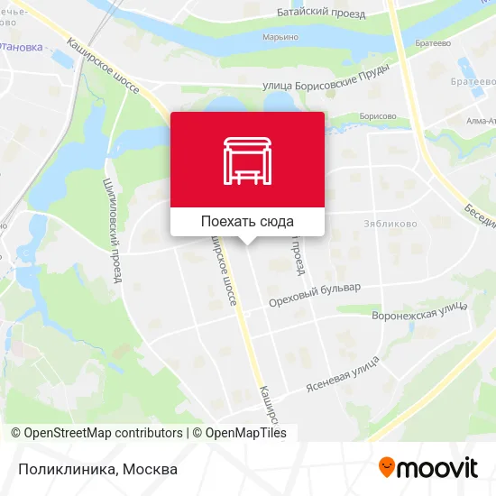 Карта Поликлиника