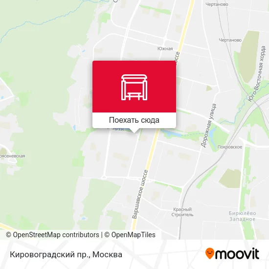 Карта Кировоградский пр.